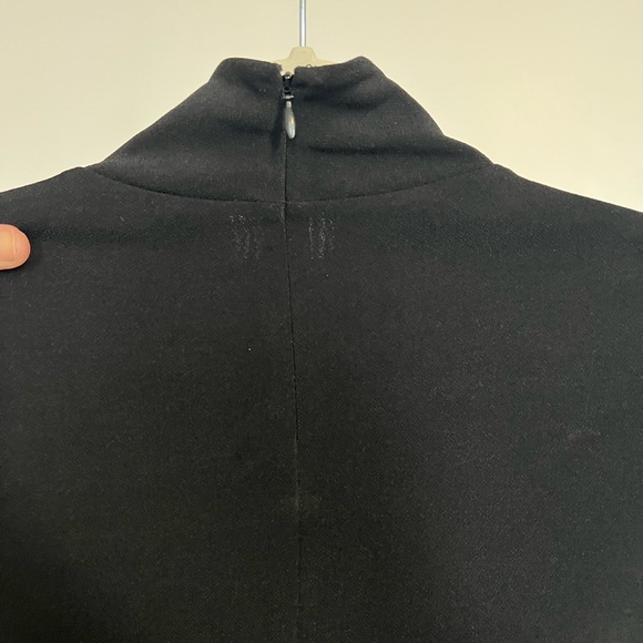 Club Monaco Elegant Black Turtleneck Dress - Picture 3 of 4